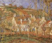 Camille Pissarro The Red Roofs oil painting picture wholesale